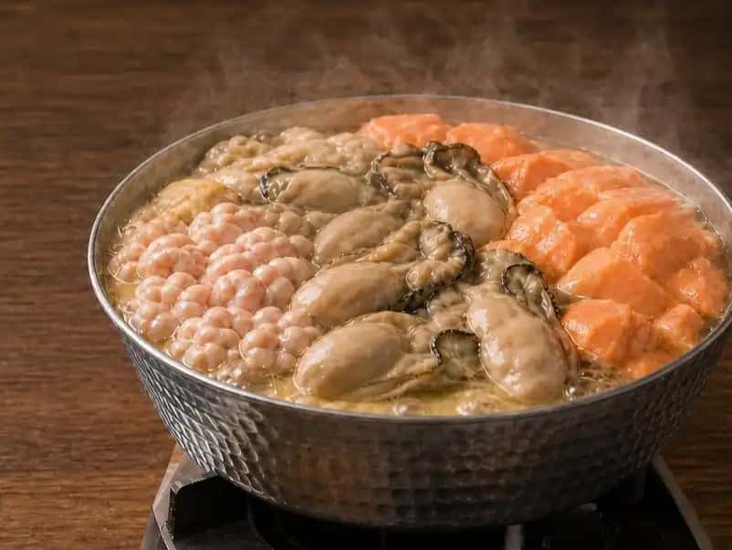濃厚な旨味が押し寄せる名物「痛風鍋」